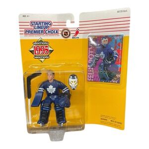 Felix Potvin Starting Lineup 1995 Toronto Maple Leafs NHL Kenner French Card